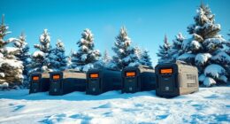 cold weather portable power stations