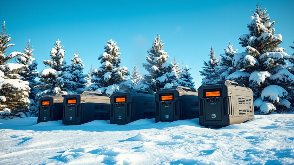 cold weather portable power stations
