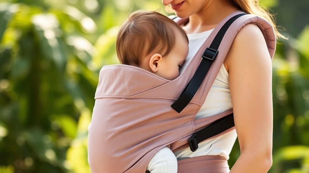 comfortable adjustable breathable carrier