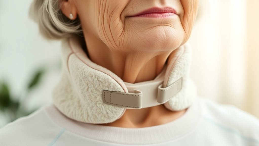 comfortable adjustable supportive collar