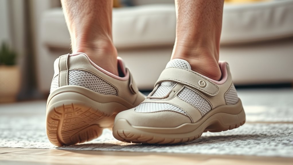 comfortable supportive adjustable footwear