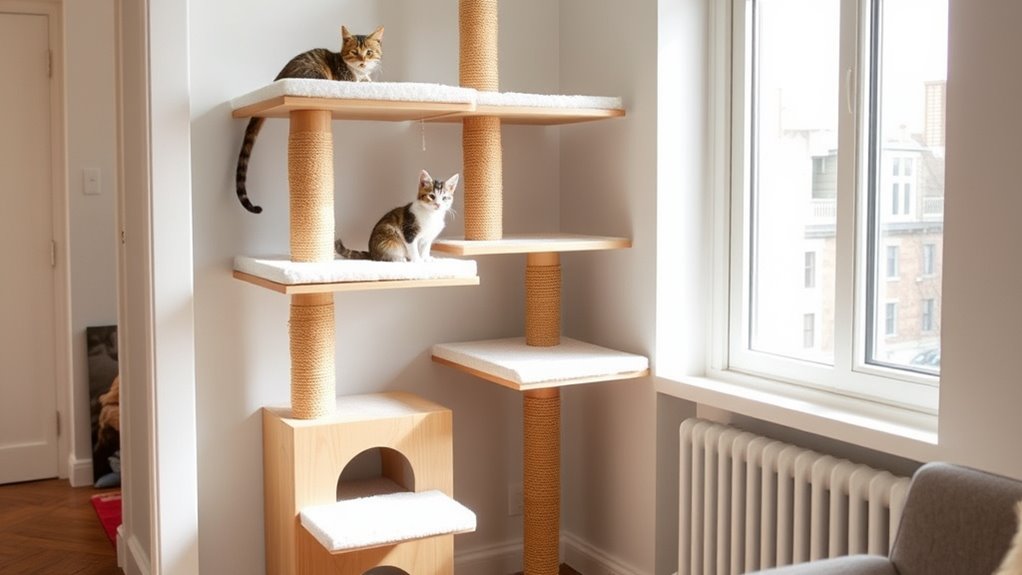 compact cat tree solutions
