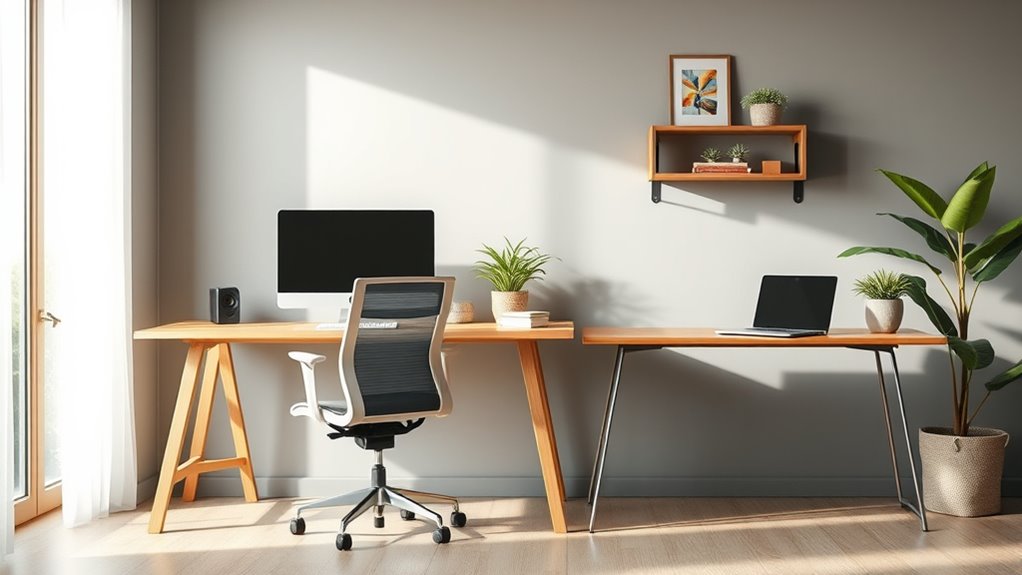 desk size quality features