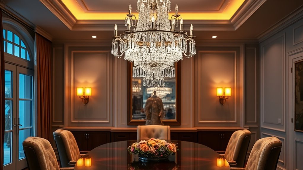 dimmable compatible elegant crystals