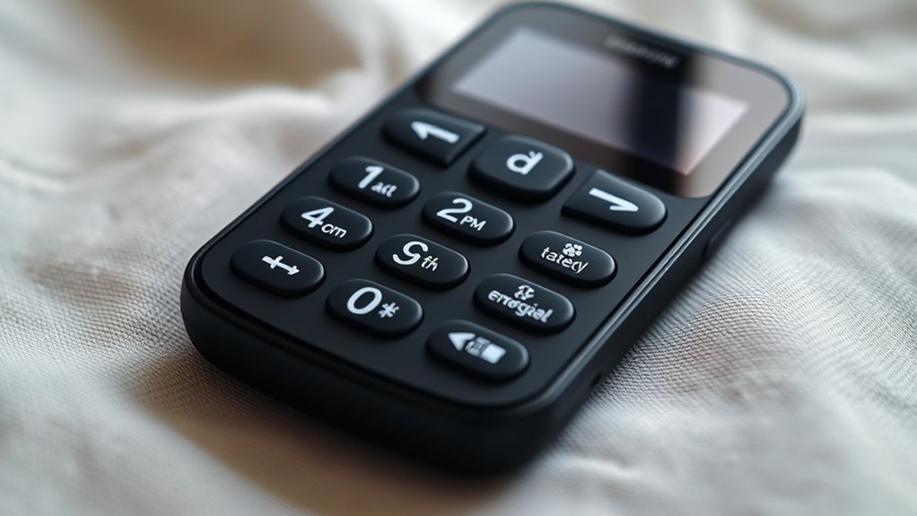 easy to use large buttons