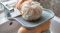 elderly hair wash trays