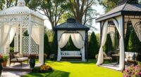 elegant backyard gazebo designs