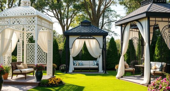 elegant backyard gazebo designs