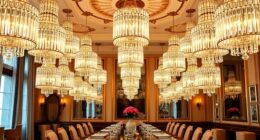 elegant dimmable dining chandeliers