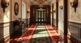 elegant palace hallway runners