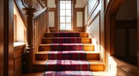 elegant silk staircase runners