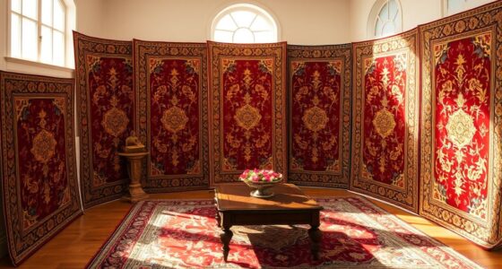 elegant yilong tabriz silk carpets