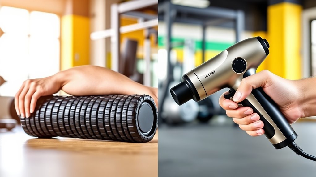 foam rollers vs guns