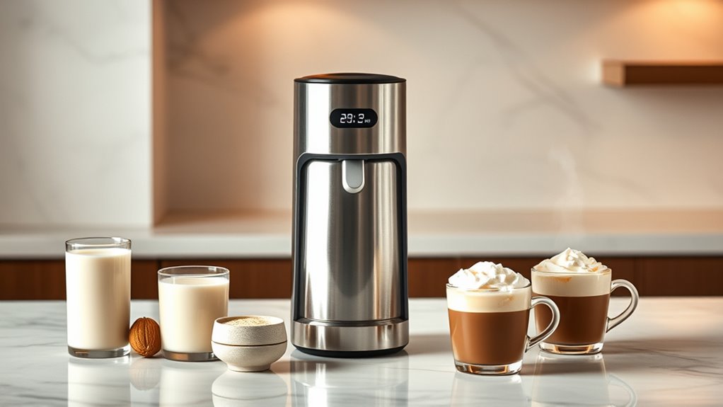 frothing versatility ease