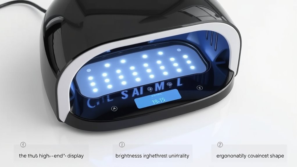 gel lamp compatibility and features