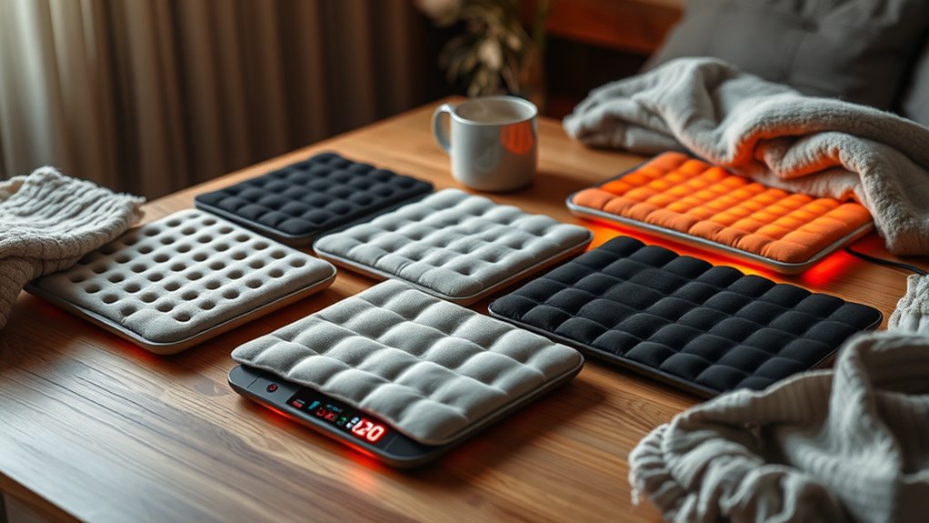 heat pad selection criteria