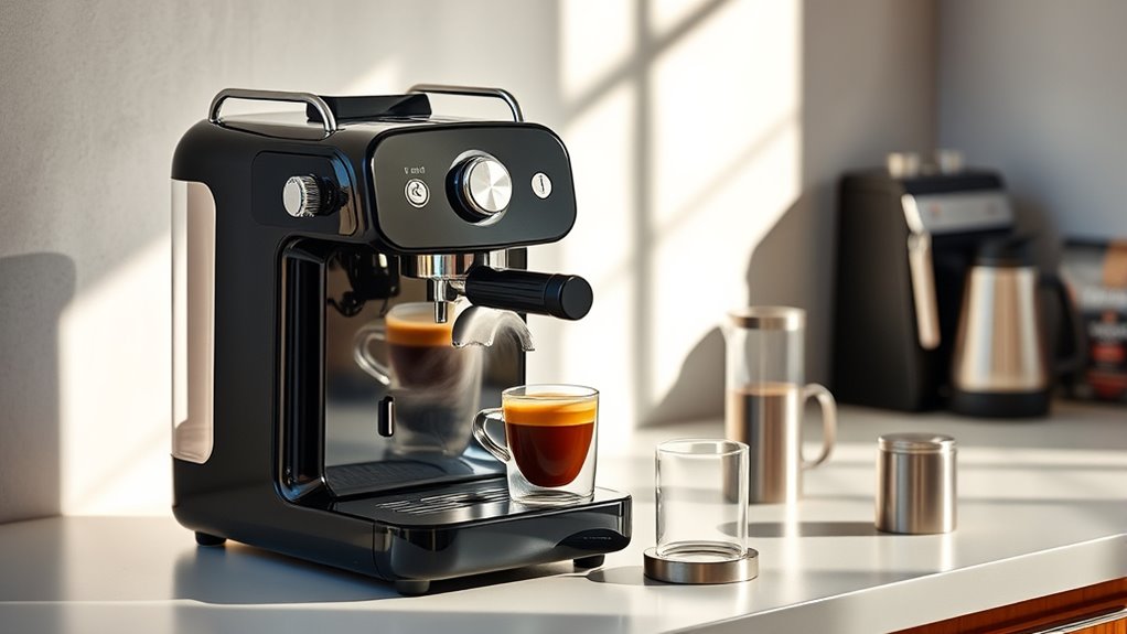 key budget espresso features