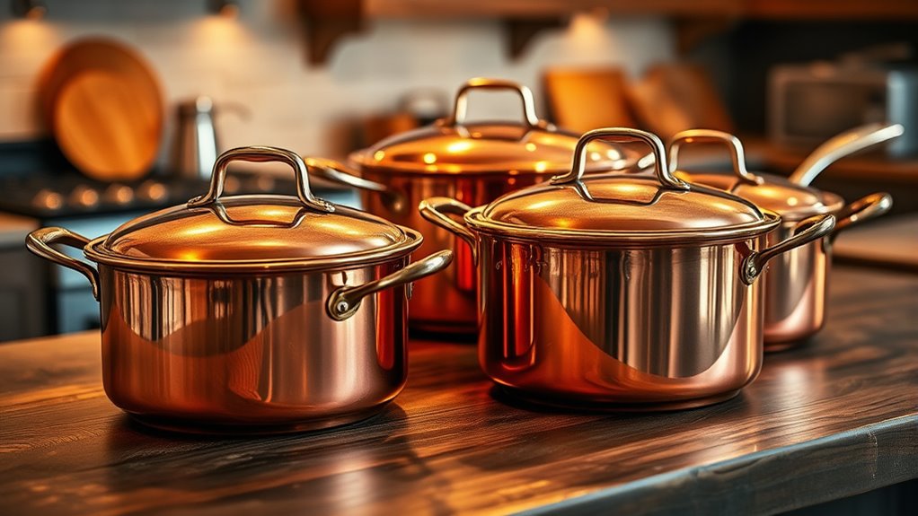 key factors in copper cookware