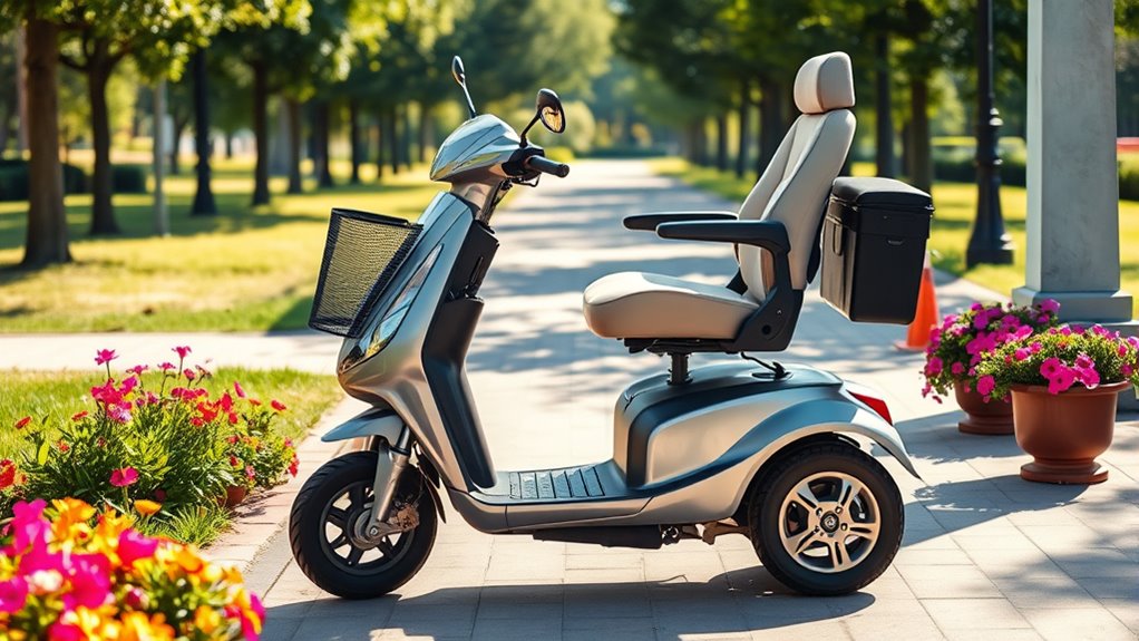key features for senior scooters