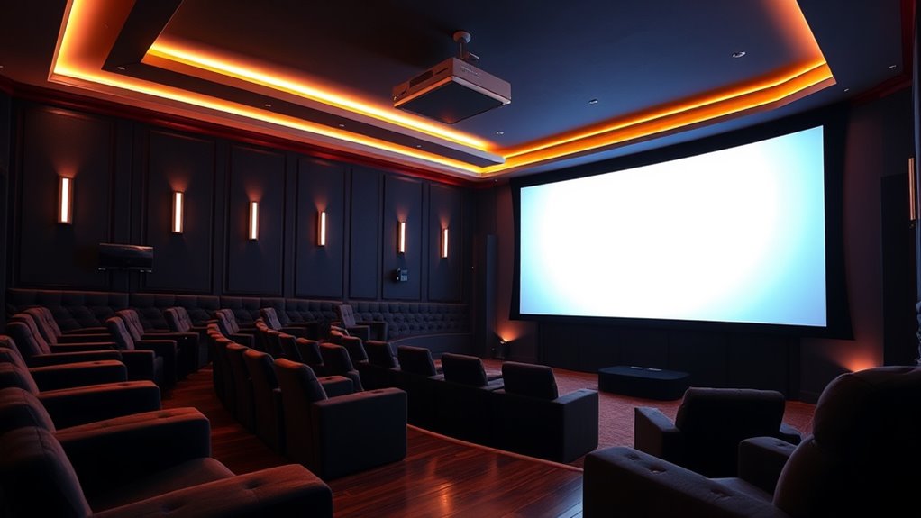 key home theater laser features