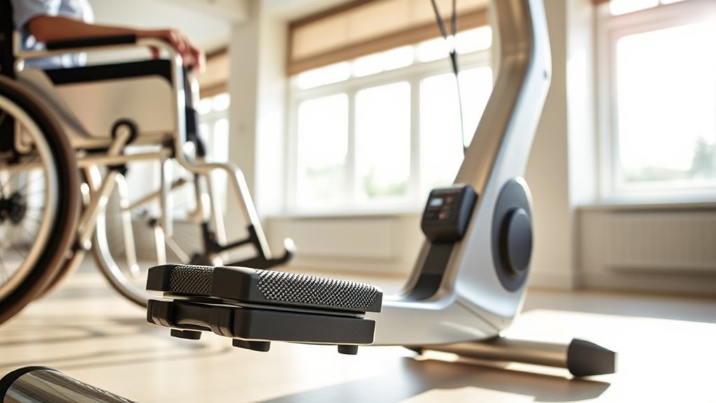 key pedal exerciser features