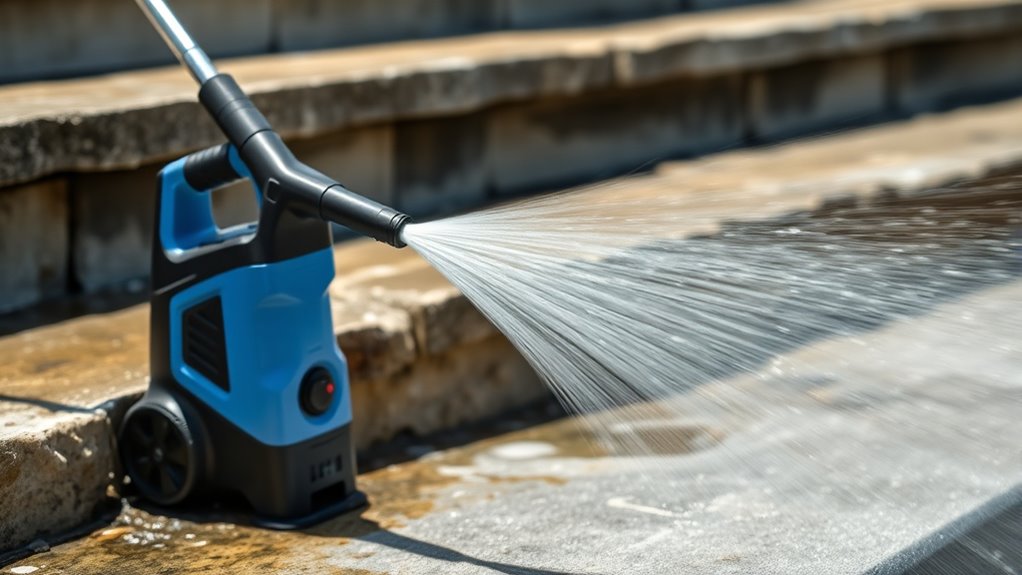 key pressure washer features