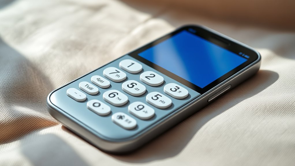 large button phones for seniors