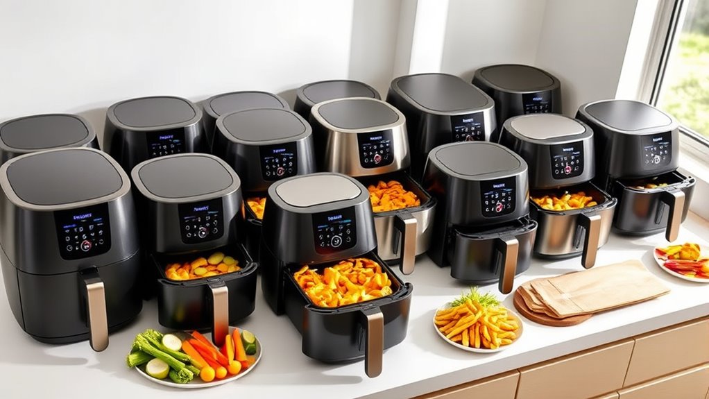 large family air fryer options