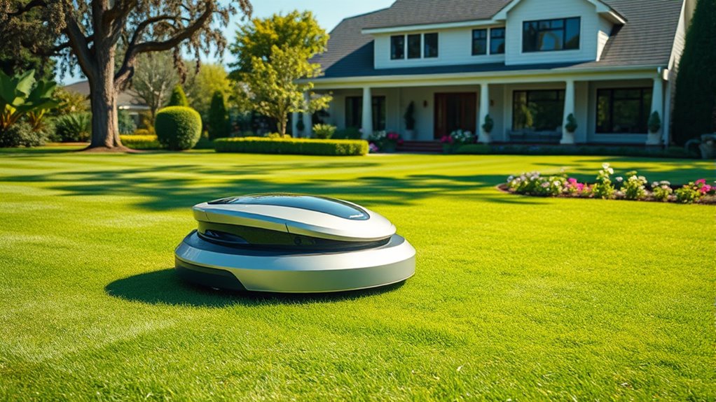 large yard robotic mower considerations
