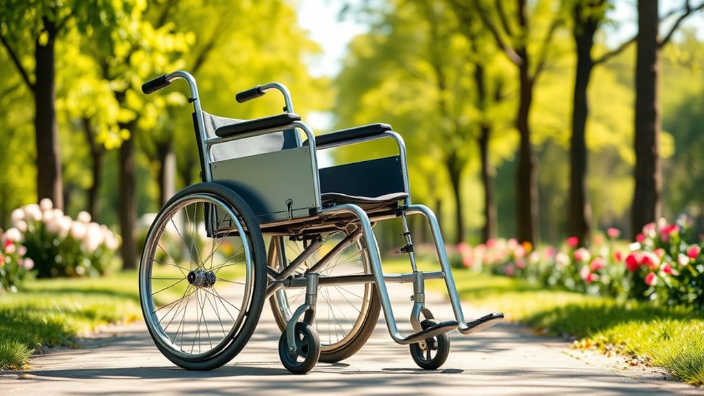 lightweight portable wheelchair features