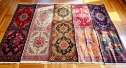 luxurious reversible silk rugs