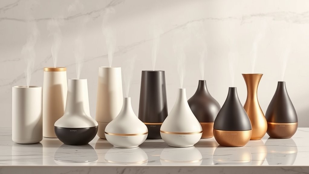 luxury aromatherapy diffuser selection