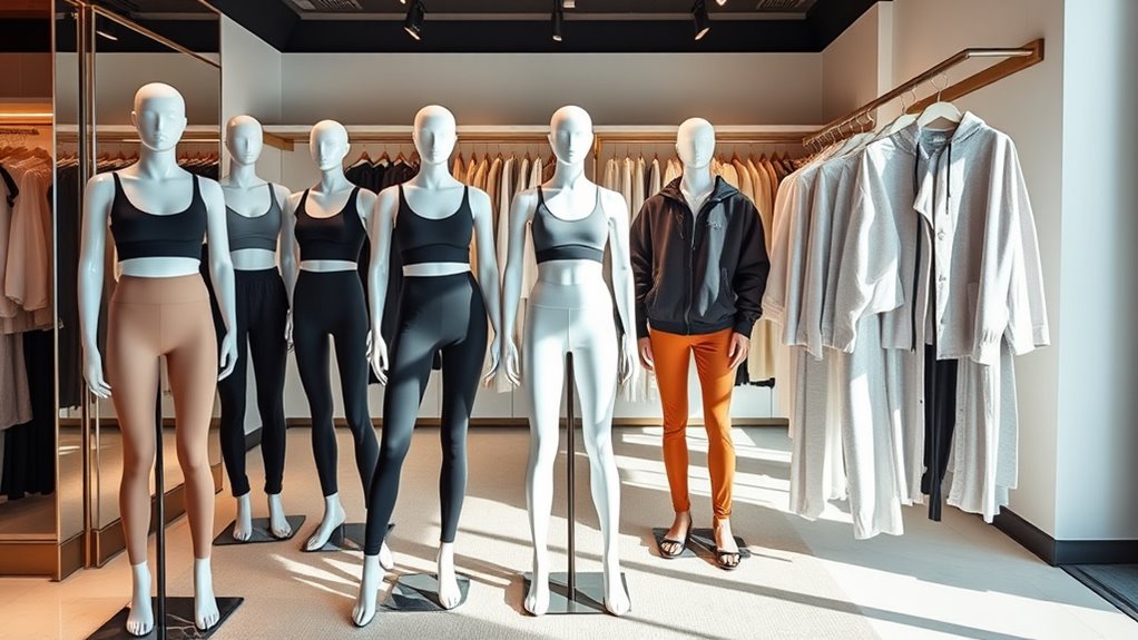 luxury athleisure brands