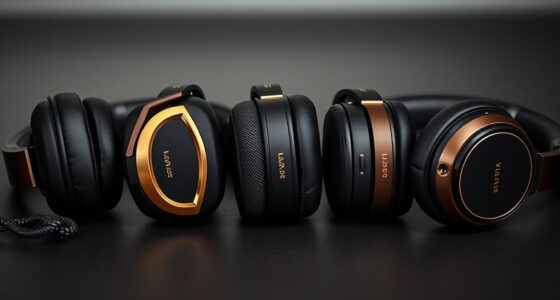 luxury audio equipment selection