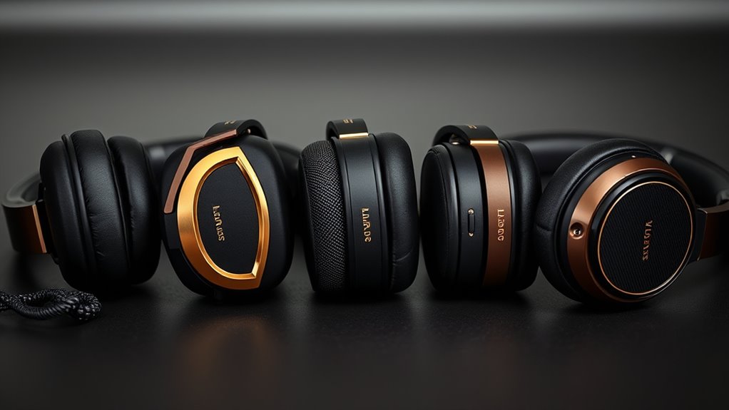 luxury audio equipment selection