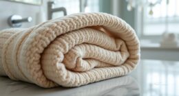 luxury bath towel selection