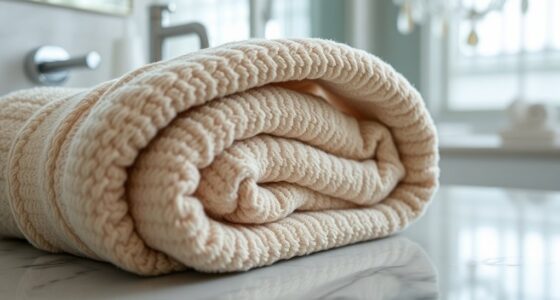 luxury bath towel selection
