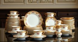 luxury bone china dinnerware