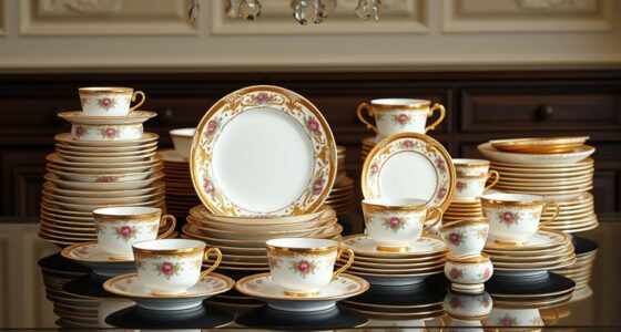 luxury bone china dinnerware