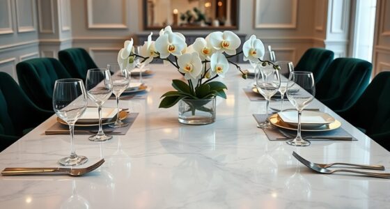 luxury dining table selections