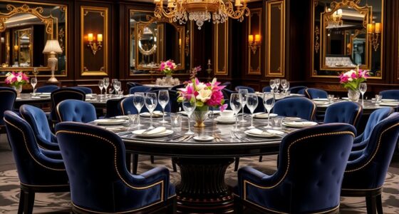 luxury dining table sets