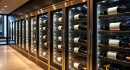 luxury dual zone wine fridges