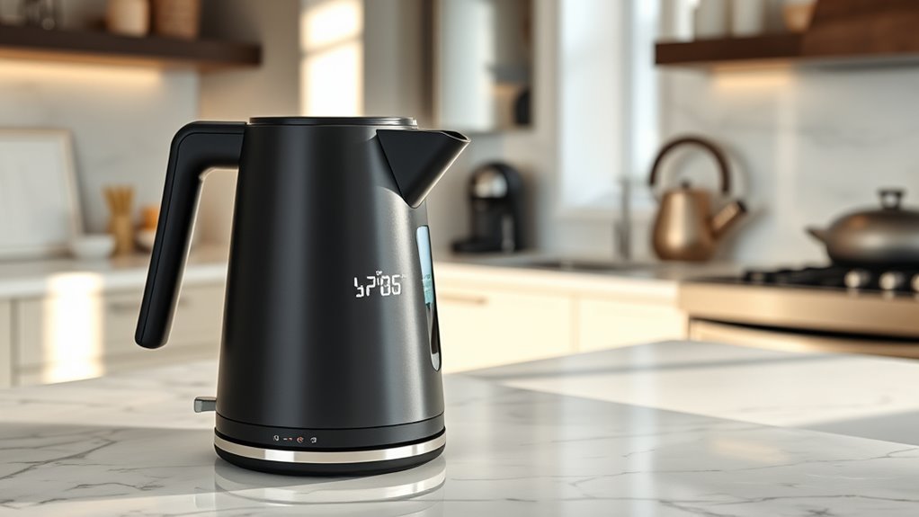luxury electric kettle features