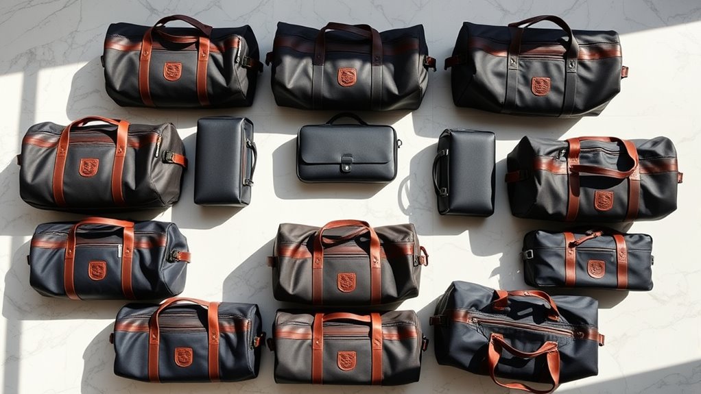 luxury foldable travel bags