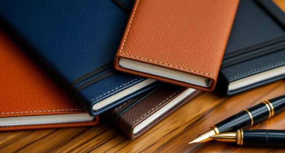 luxury fountain pen notebooks