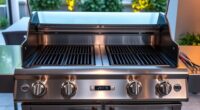 luxury grilling appliance selection
