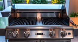 luxury grilling appliance selection