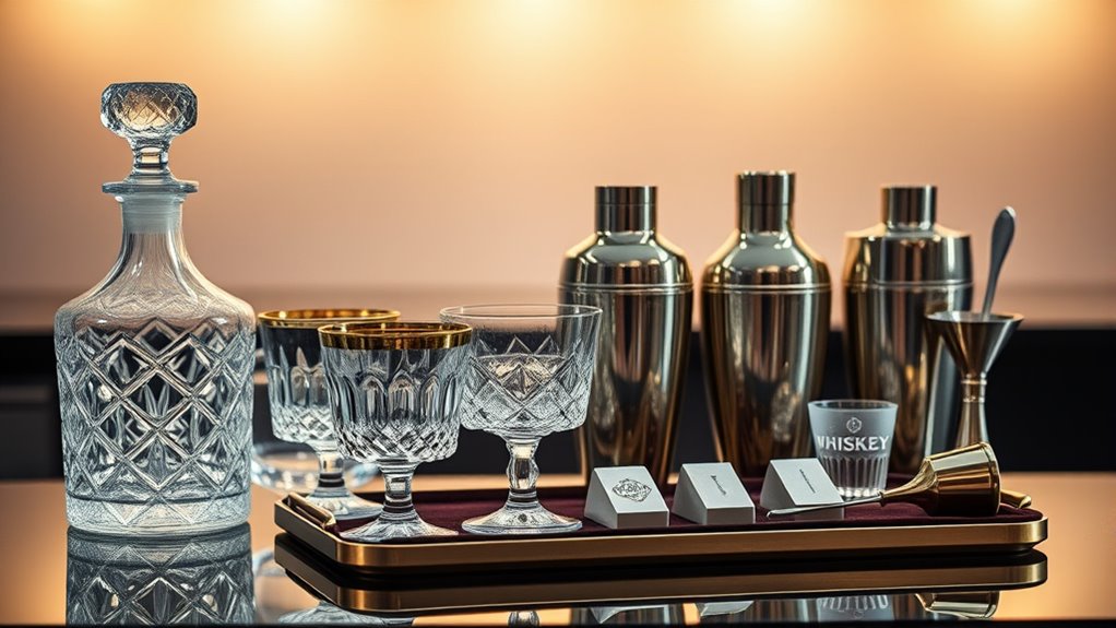 luxury home bar essentials