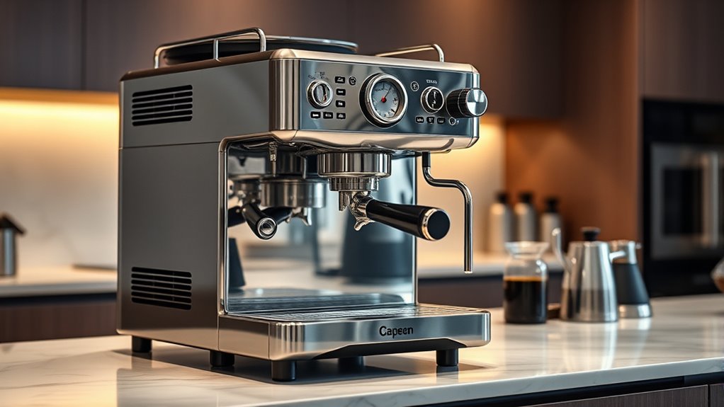 luxury home espresso features