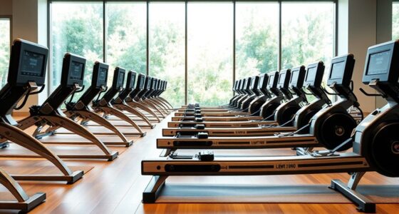 luxury home rowing equipment